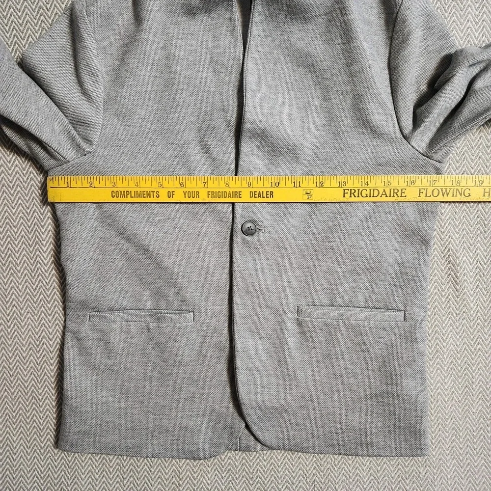 Zara Boys Blazer Gray Size 11-12 Academia Sports Coat Party Semi Formal